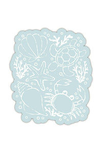 Coastal Icons Waterproof Vinyl Sticker