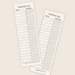 🎁 Reading Log Bookmark (Discount)