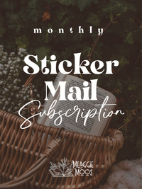 Sticker Mail Monthly Subscription