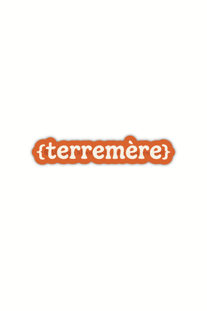 Terremère Vinyl Sticker