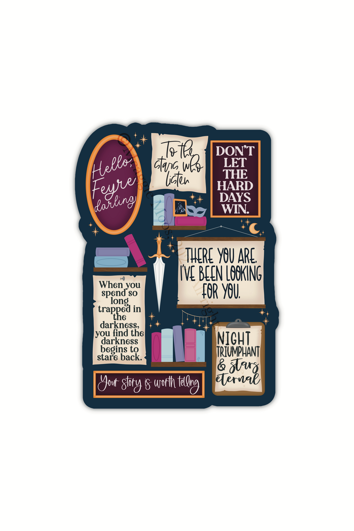 ACOTAR | Quote Wall Sticker