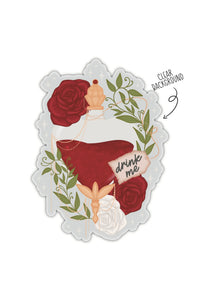 Alice in Wonderland Sticker | Drink Me Potion