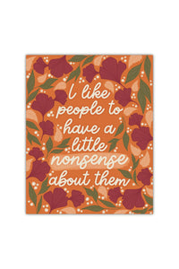 Anne of Green Gables Sticker | Nonsense About Them