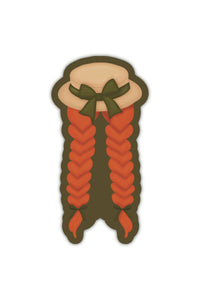 Anne of Green Gables Sticker | Hat & Braids