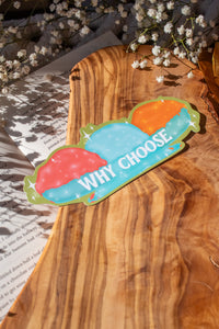 Romance Reader Book Trope Why Choose Sundae Die-Cut Bookmark