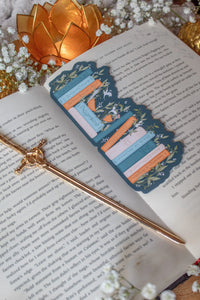 Fourth Wing Bookmark | Color Violet's Bookshelf