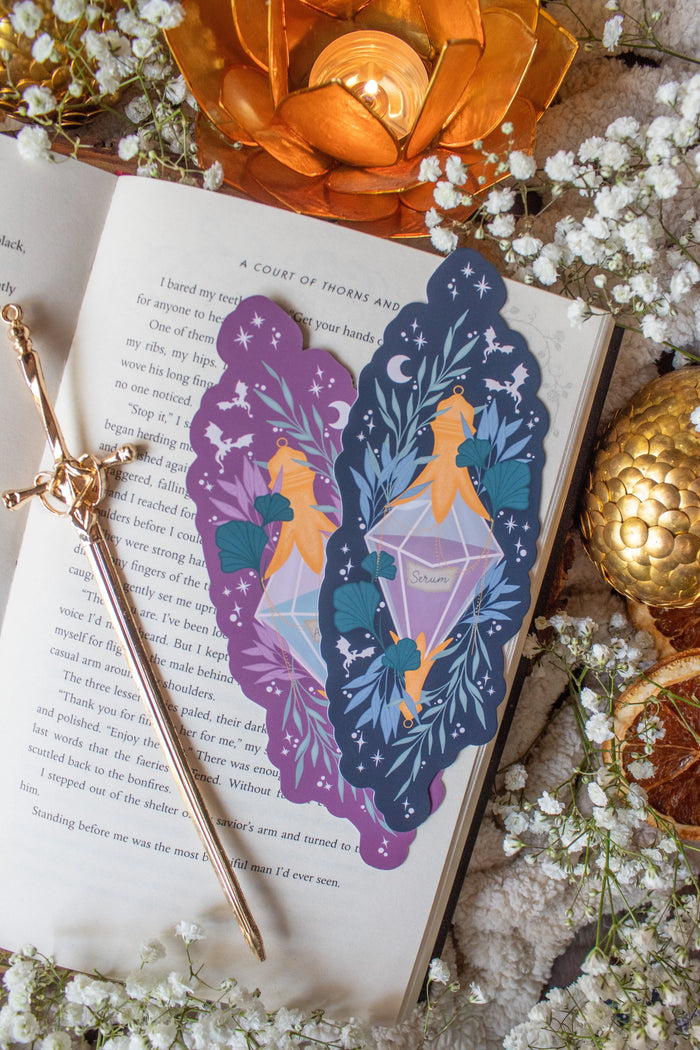 Fourth Wing Bookmark | Serum & Antidote Vial