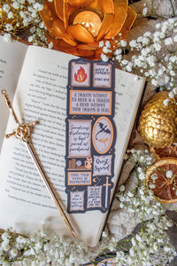 Fourth Wing Bookmark | Quote Wall