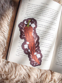 Read It Like It's Hot Pepper Romance Reader Die-Cut Bookmark