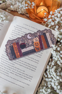 Spooky Cute Bookshelf Die-Cut Bookmark