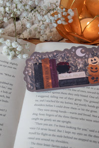 Spooky Cute Bookshelf Die-Cut Bookmark
