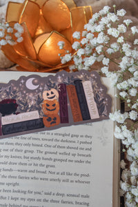 Spooky Cute Bookshelf Die-Cut Bookmark
