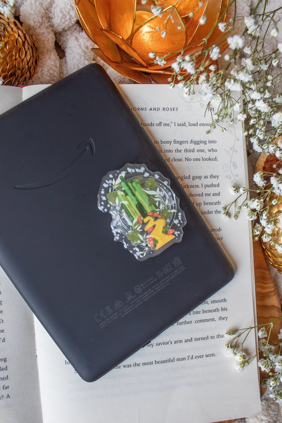 Wizard of Oz Emerald City Kindle / Phone Grip