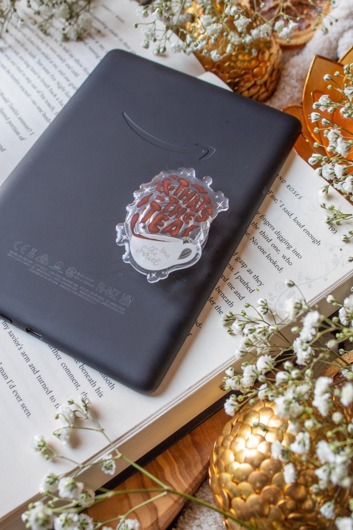ACOTAR Suriel Tea Spill Kindle / Phone Grip