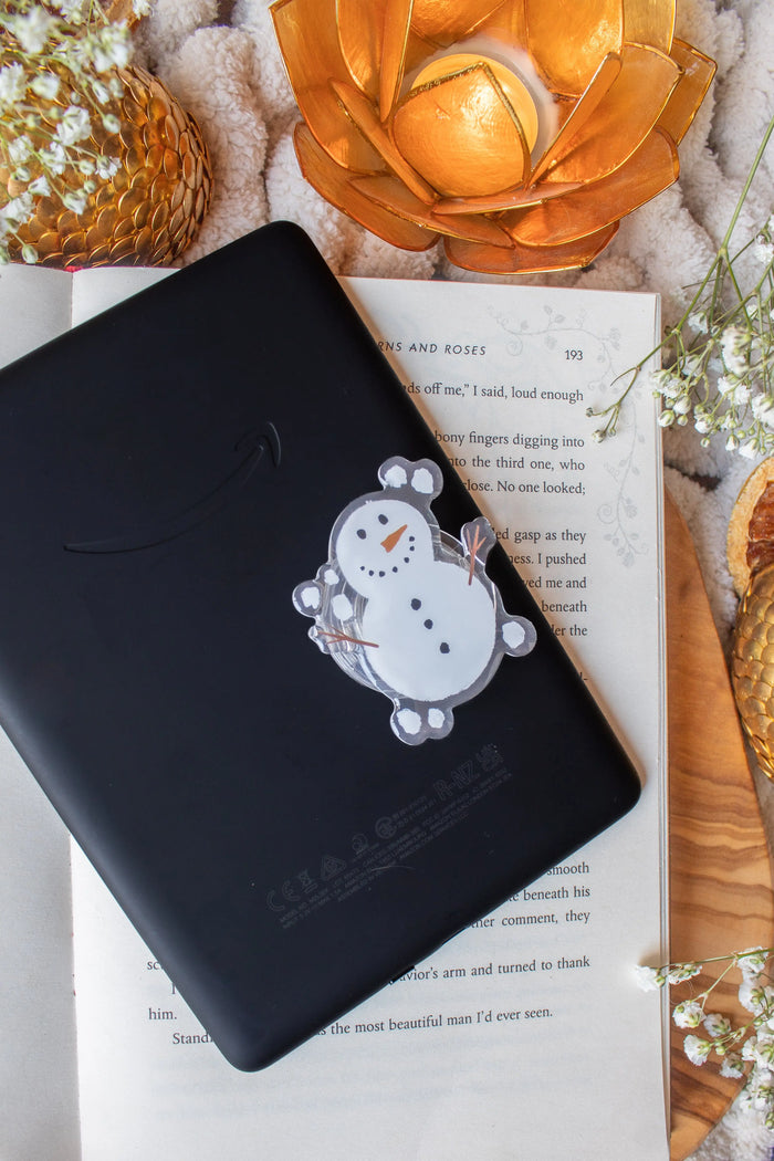 Snowman Kindle / Phone Grip