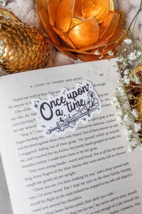 Once Upon a Time Waterproof Vinyl Sticker