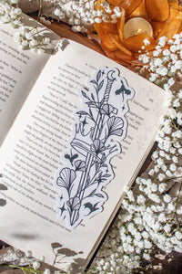Ivory Sword Fantasy Reader Die-Cut Bookmark
