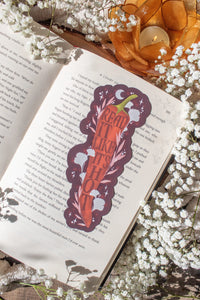 Read It Like It's Hot Pepper Romance Reader Die-Cut Bookmark