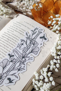 Ivory Sword Fantasy Reader Die-Cut Bookmark