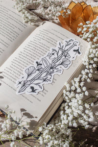 Ivory Sword Fantasy Reader Die-Cut Bookmark