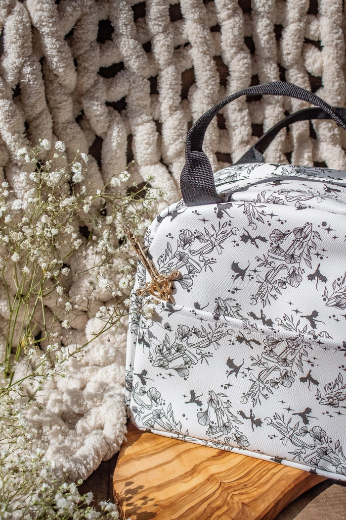 Bookish Lunch Tote Bag | Ivory Swords