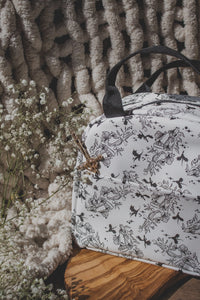 Bookish Lunch Tote Bag | Ivory Swords