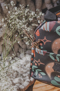 Bookish Lunch Tote Bag | Burgundy Books