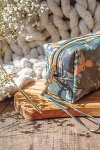 Bookish Cosmetic / Pencil Pouch Zip Bag | Fourth Wing Tairn & Andarna The Empyrean Series
