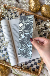 Batty Books Foil Bookmark