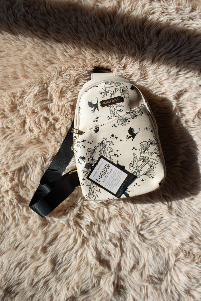Ivory Swords E-Reader Crossbody Bag