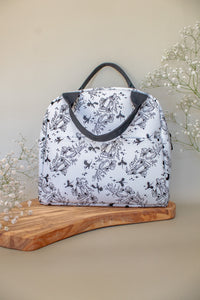 Bookish Lunch Tote Bag | Ivory Swords