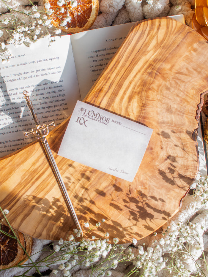 3"x4" Sticky Notes | Spark of the Everflame Lumnos Healers Clinic RX Pad