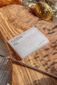 3"x4" Sticky Notes | Spark of the Everflame Lumnos Healers Clinic RX Pad