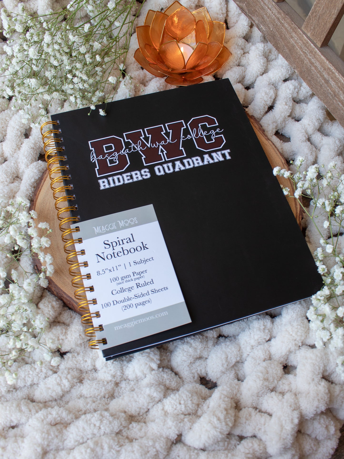 Basgaith War College Hardcover Notebook | Fourth Wing