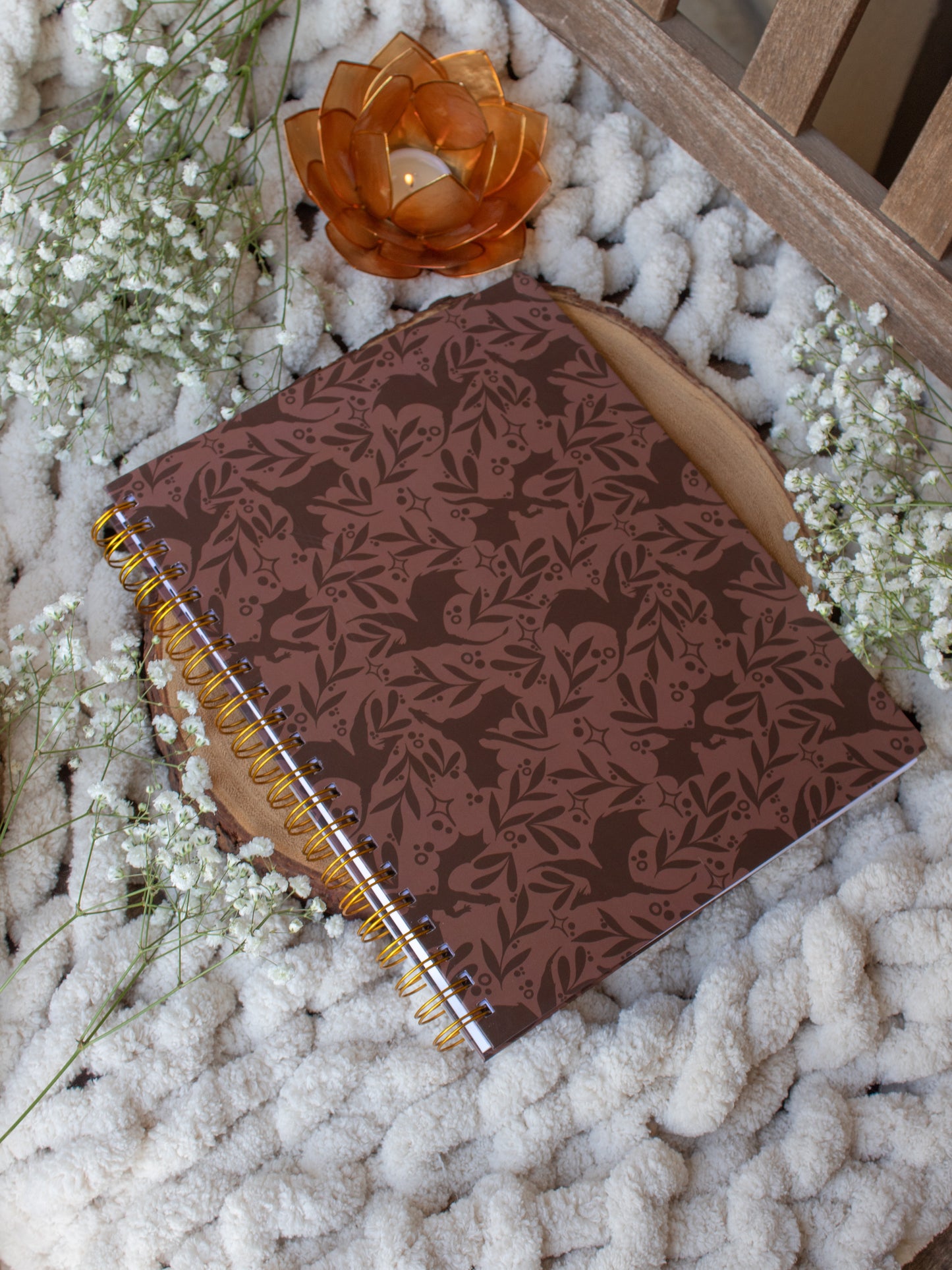 Rust Dragons Hardcover Notebook