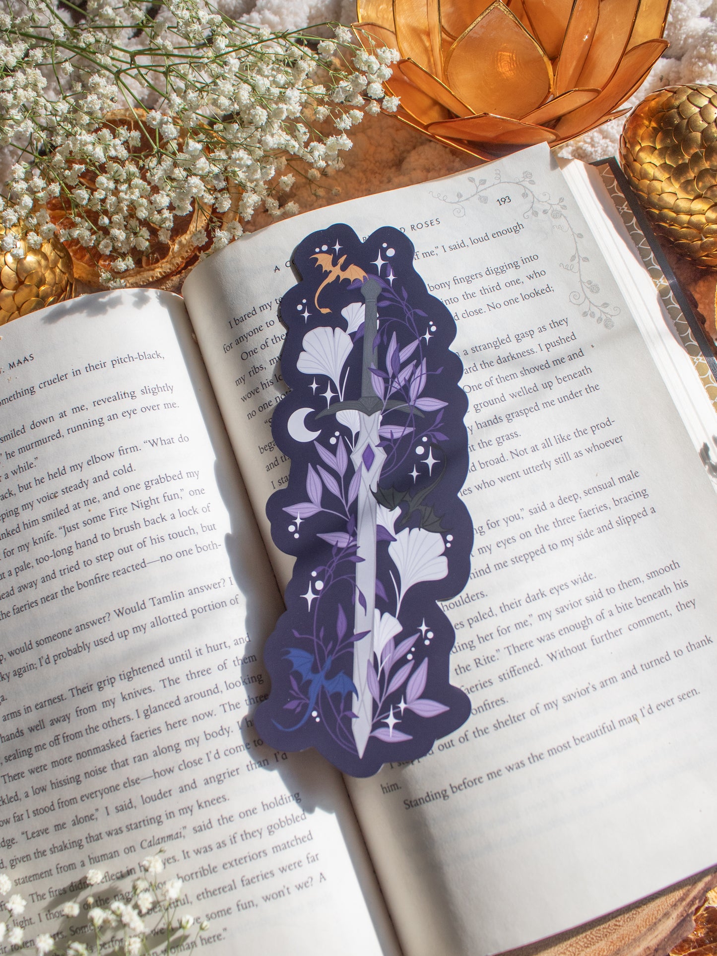 Violet's Dagger Bookmark | Fourth Wing