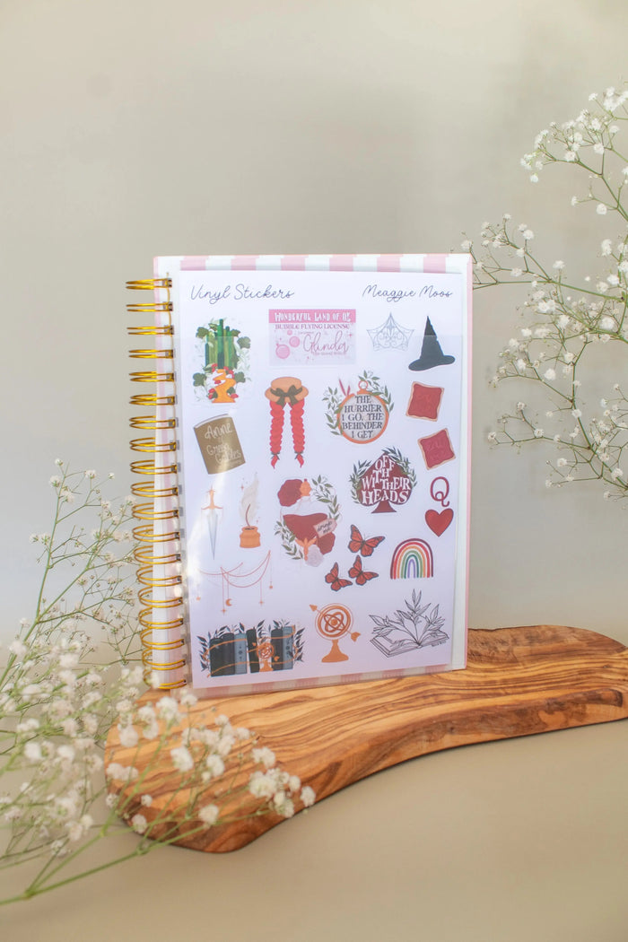 Butterfly Garden Reusable Sticker Collecting Book