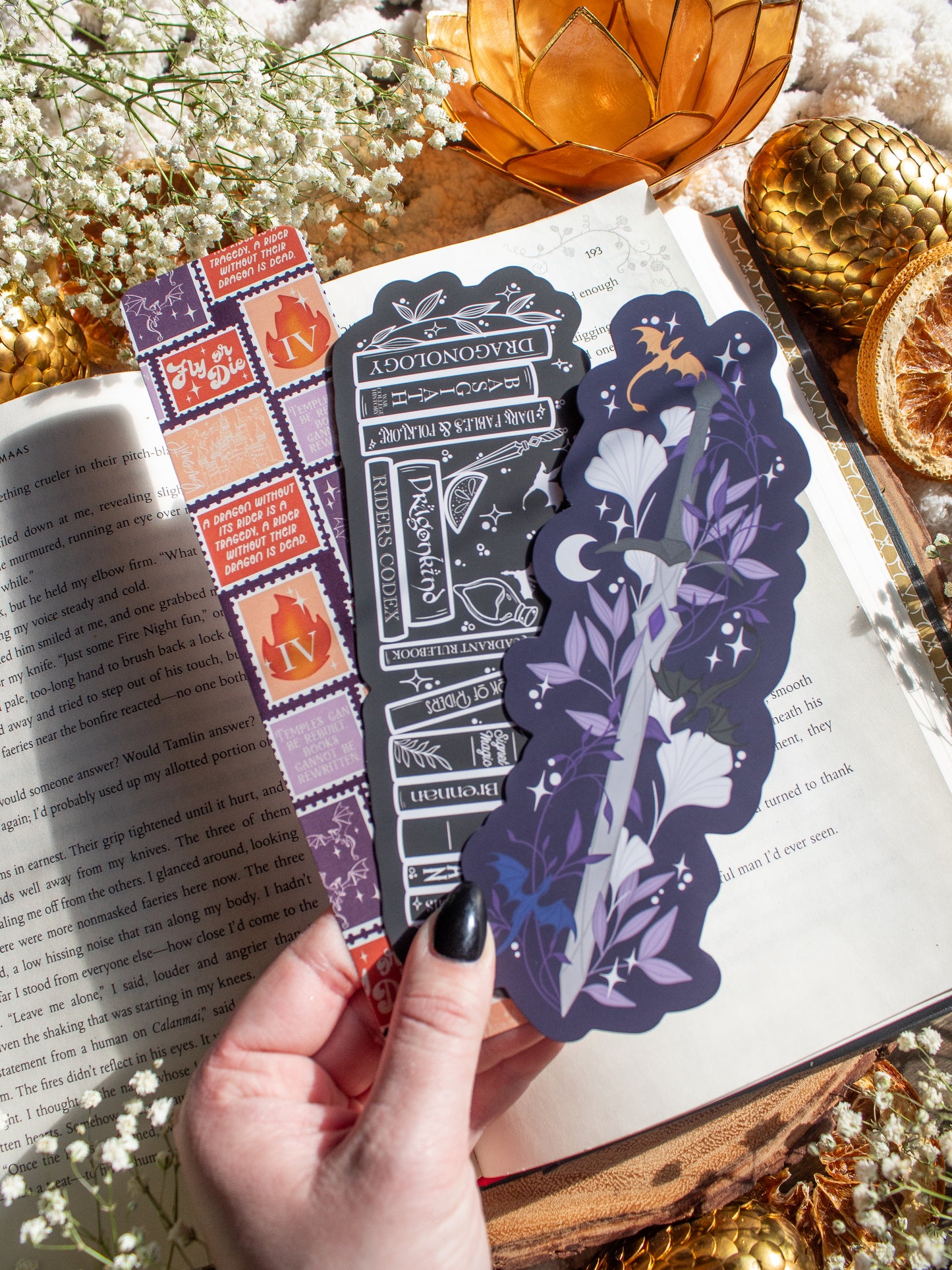 Fourth Wing Bookmark Bundle | Set of 3