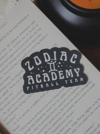 Zodiac Academy Sticker | Pitball Team Logo