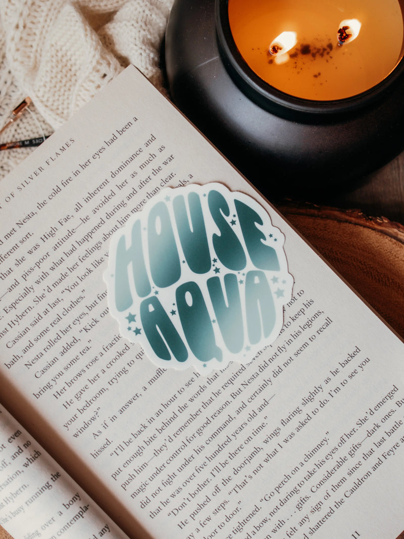 Zodiac Academy Sticker | House Aqua