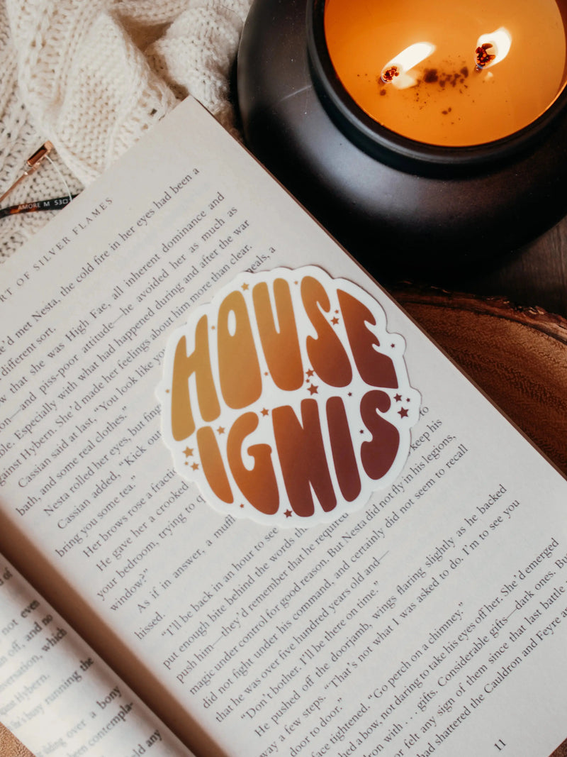 Zodiac Academy Sticker | House Ignis