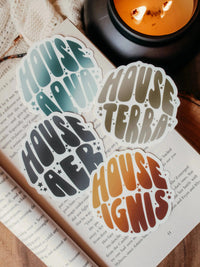 Zodiac Academy Sticker | House Aqua