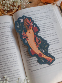 Curved Gold Dagger Bookmark