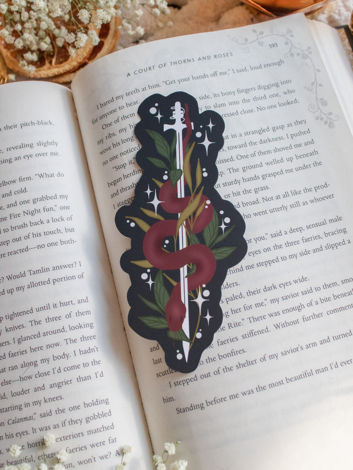Serpent Sword Mini Bookmark