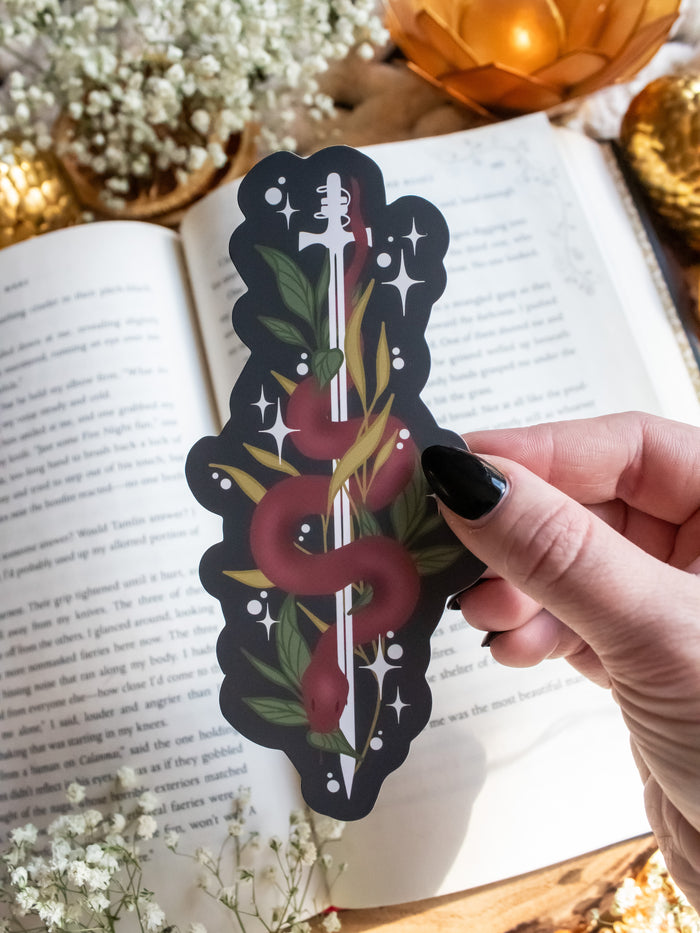 Serpent Sword Mini Bookmark