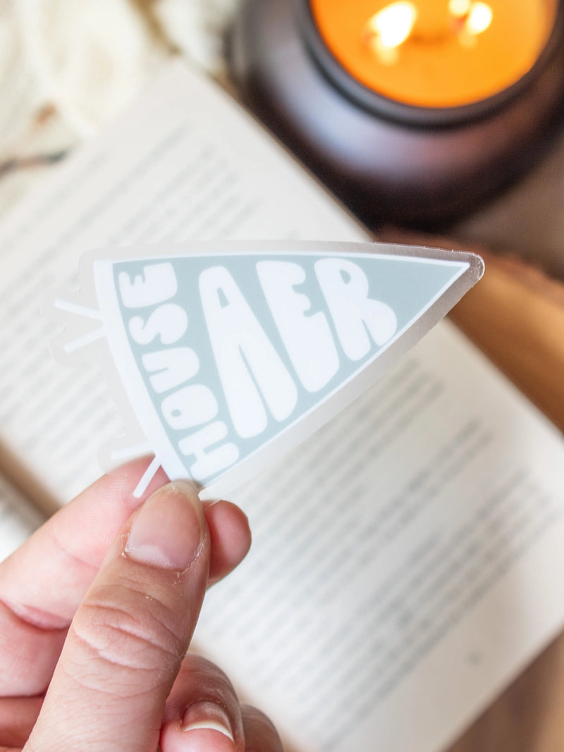 Zodiac Academy Sticker | House Aer Pennant