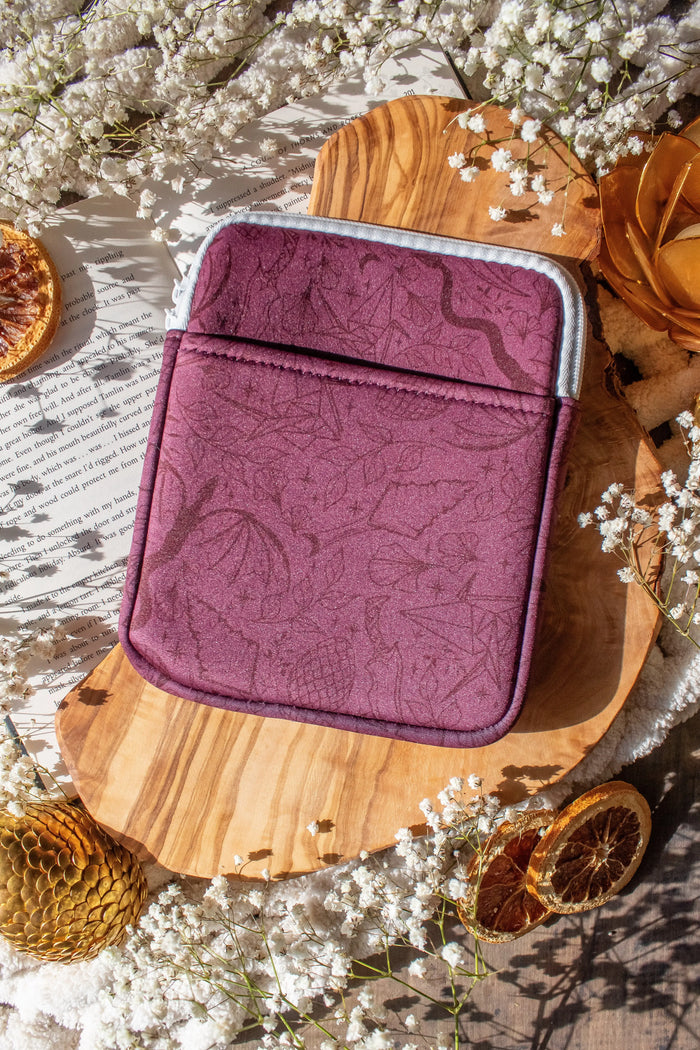 Neoprene E-Reader Sleeve | When The Moon Hatched Icons