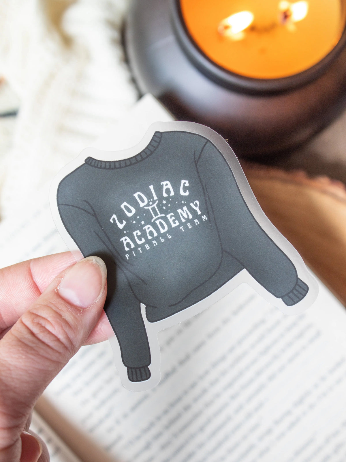 Zodiac Academy Sticker | University Sweatshirt