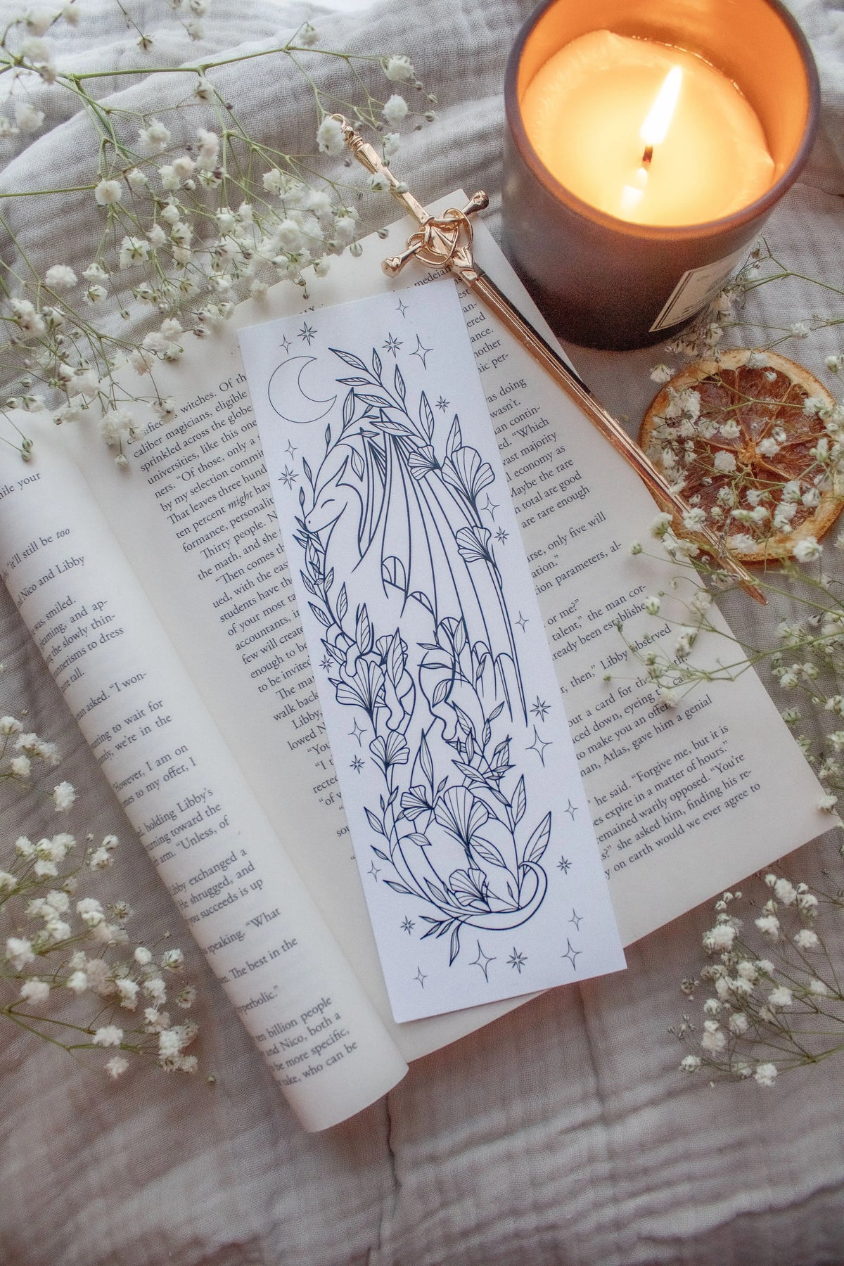 Fantasy Coloring Bookmarks Pack of 6