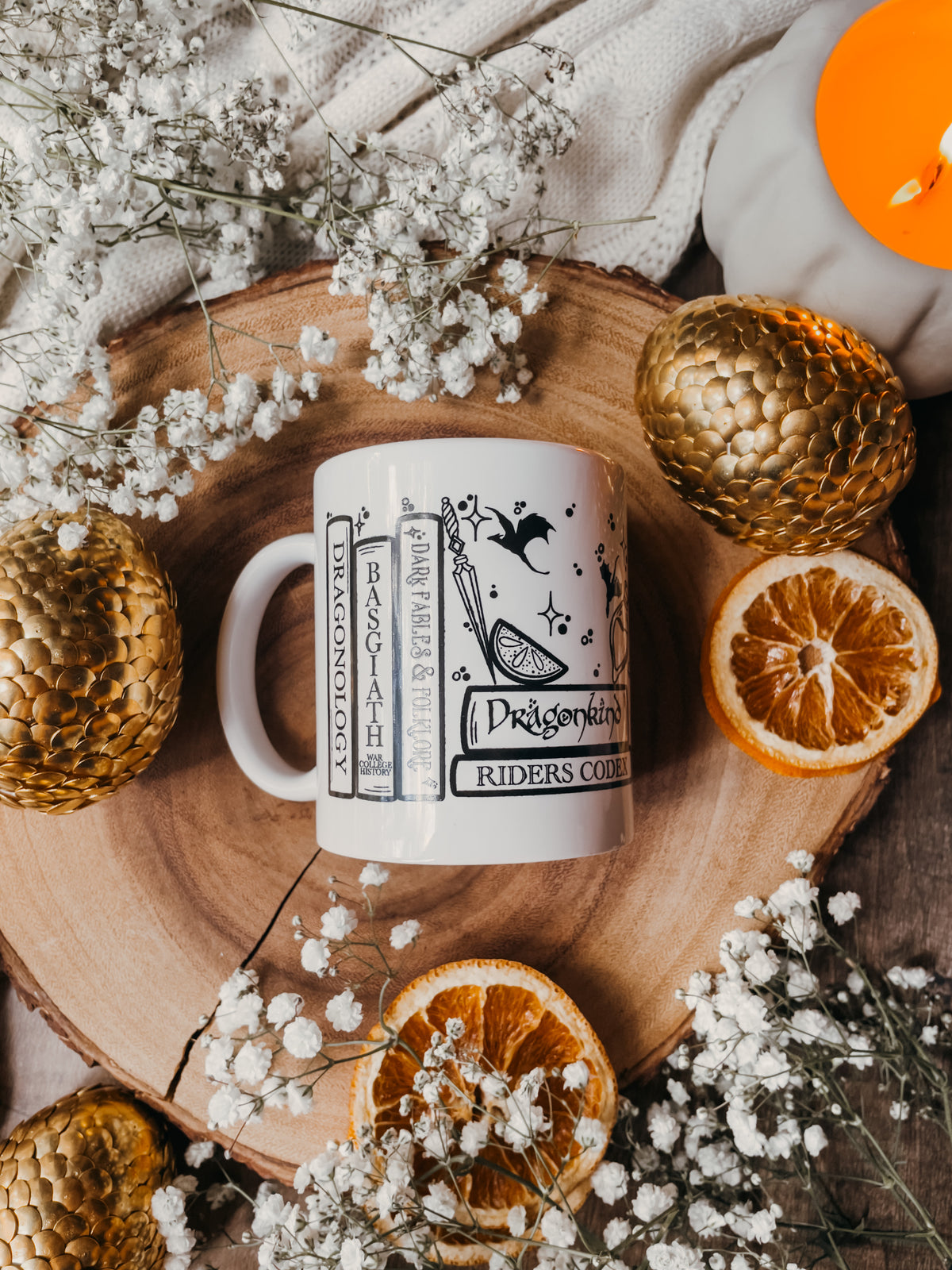 Violet's Bookshelf Mug